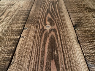 Reclaimed Douglas Fir Dark Old Brown Flooring